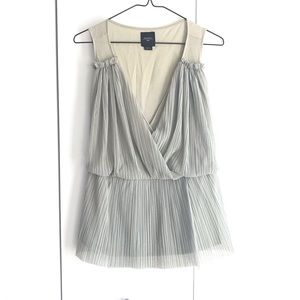 Anthropologie Deletta Sage Grecian Top S
